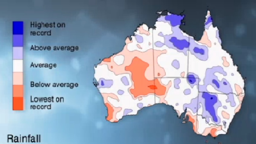 rainfall map for June 2015