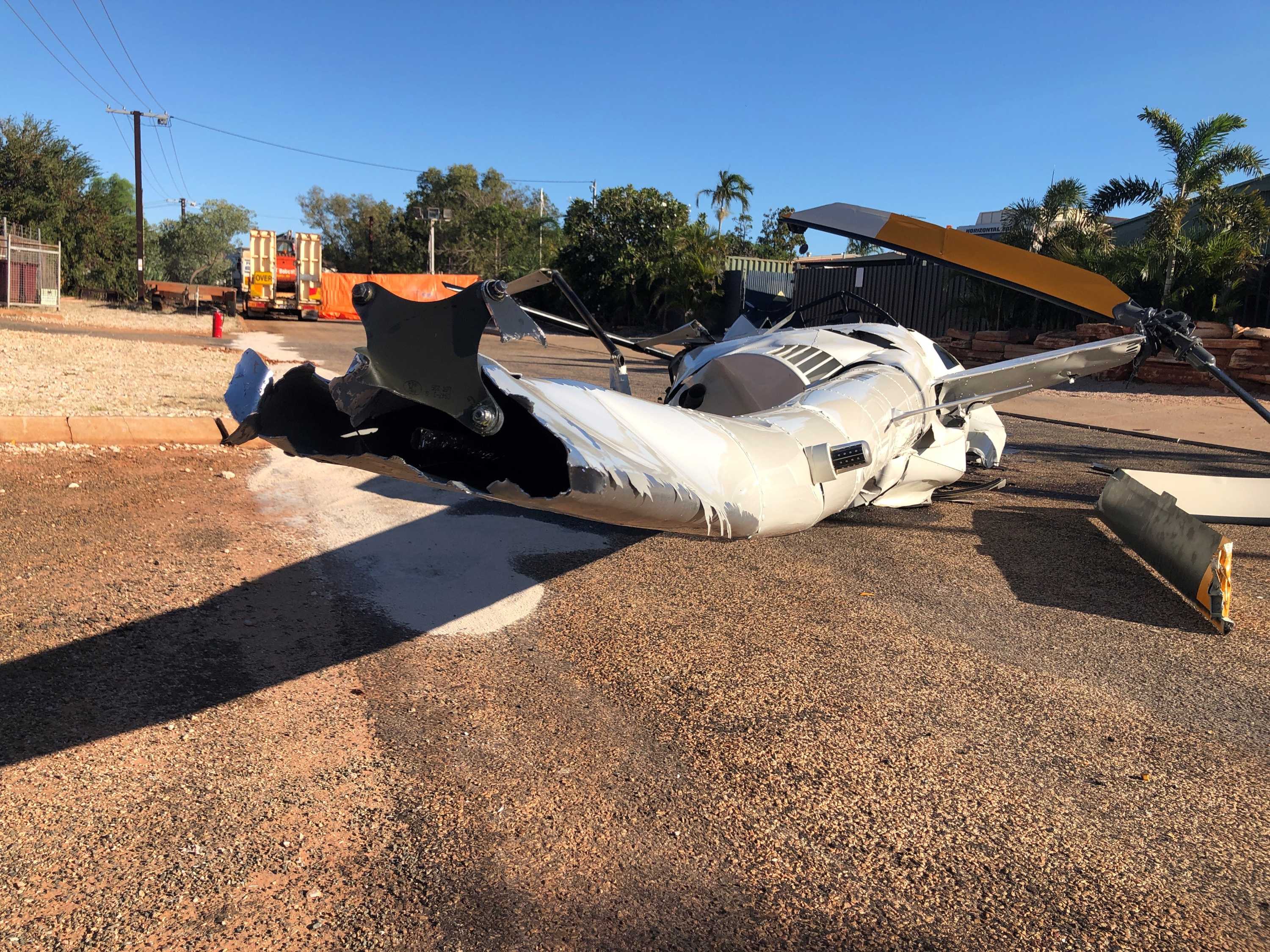 ATSB report says tail rotor of helicopter in Broome fatal crash