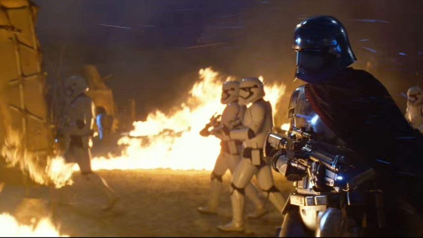 Star Wars the Force Awakens movie still