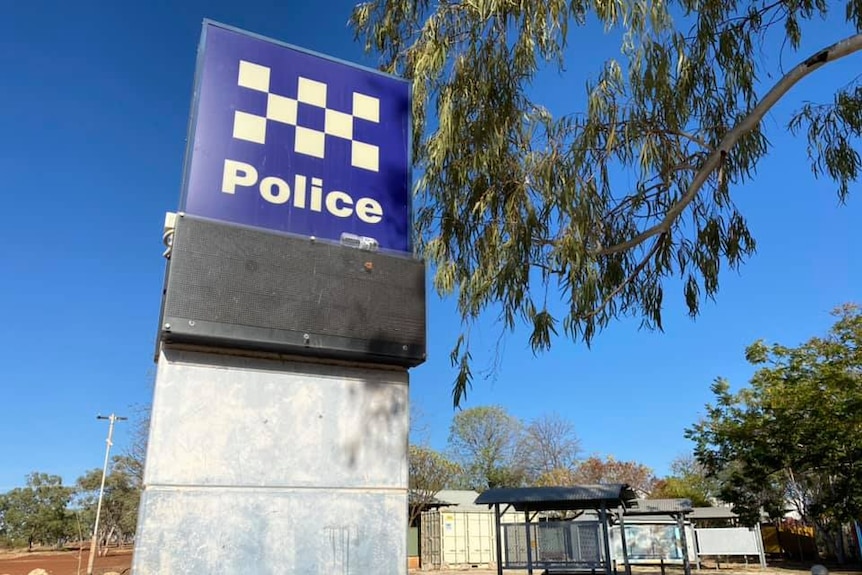 police sign