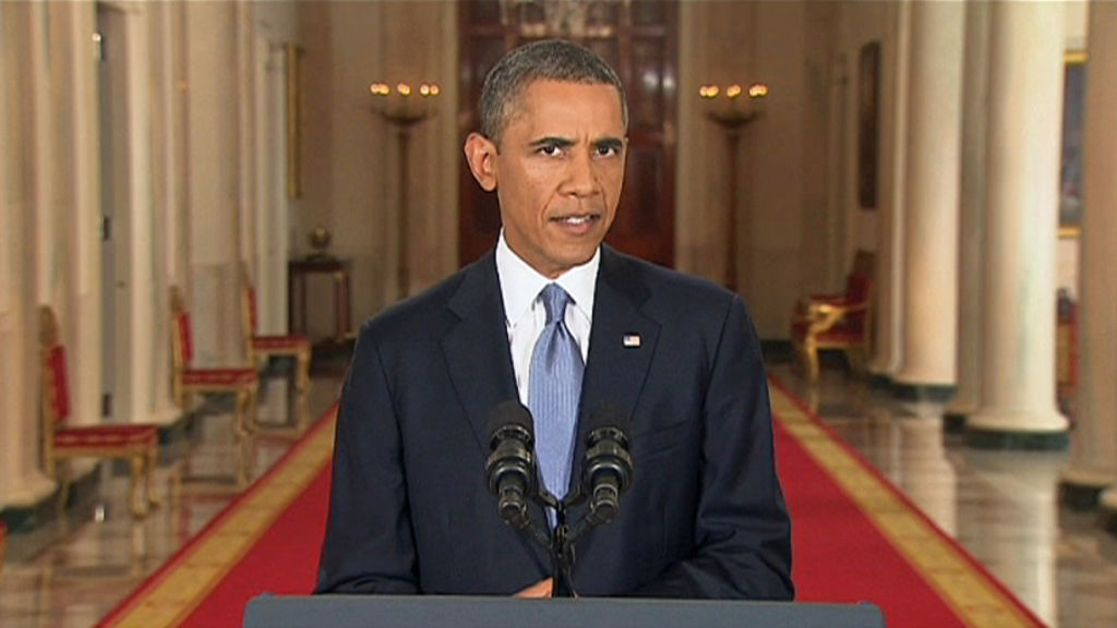 US President Barack Obama Addresses Nation On Case For Military Action ...