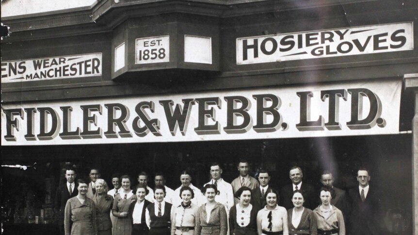 Fidler and Webb staff 1936