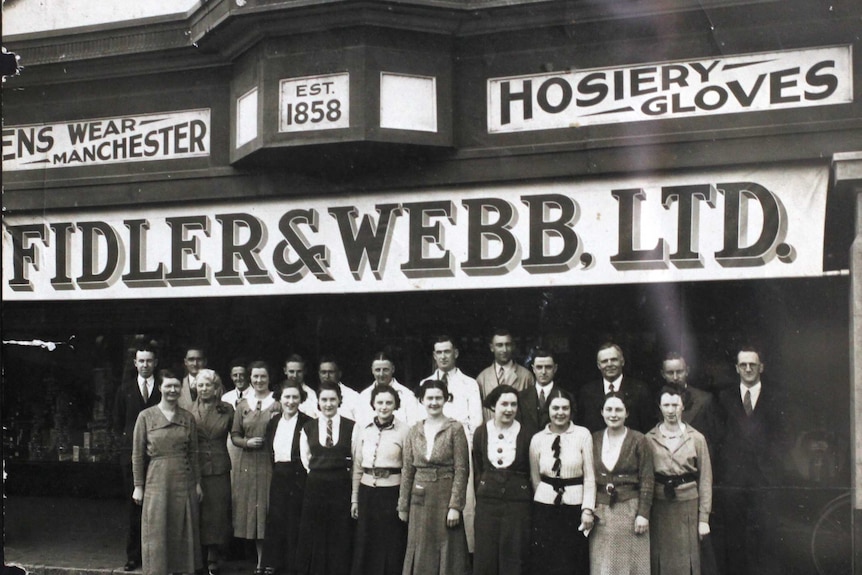 Fidler and Webb staff 1936