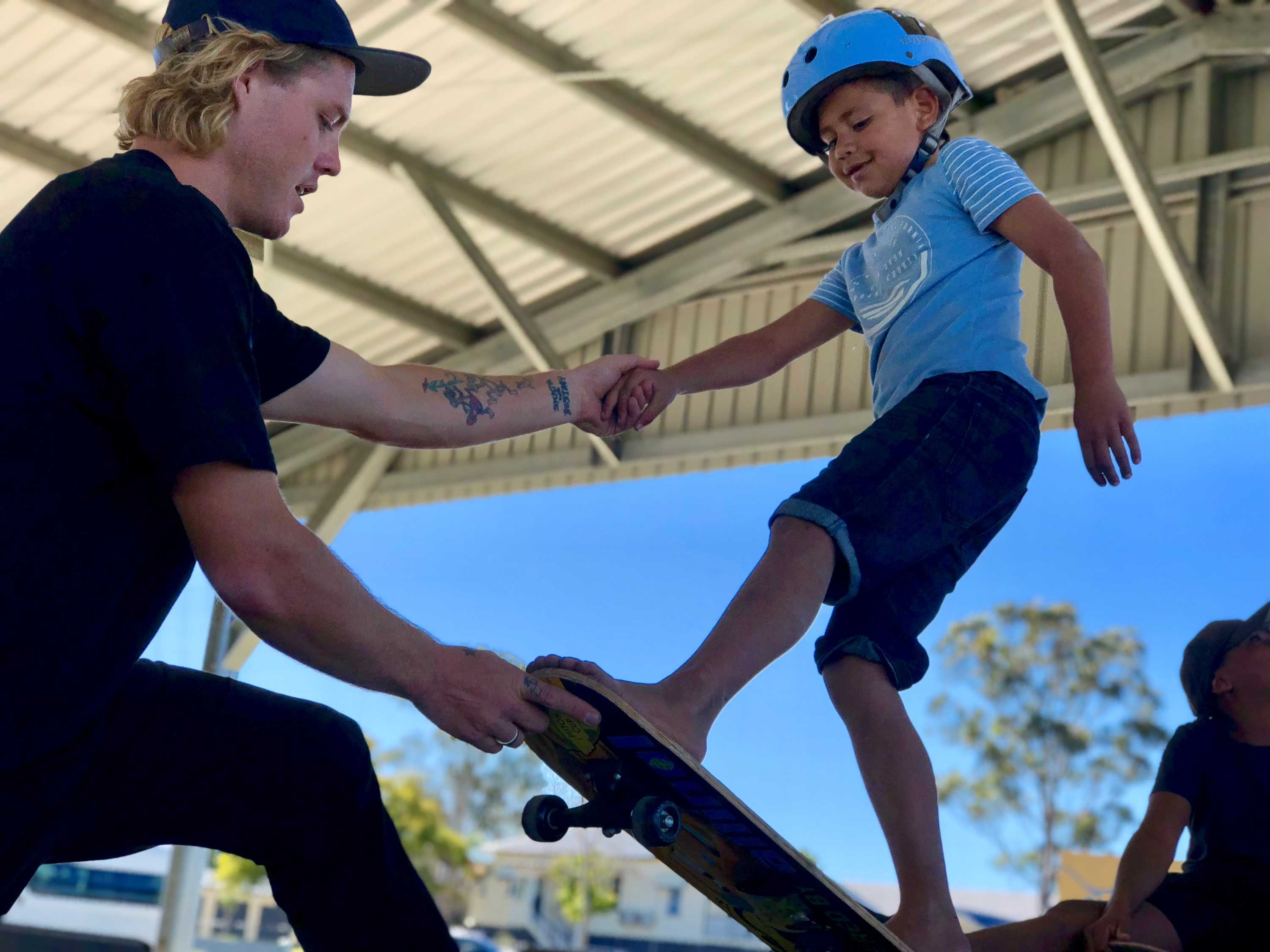 Skateboarder rolls in to the South Burnett to keep kids in the skate ...