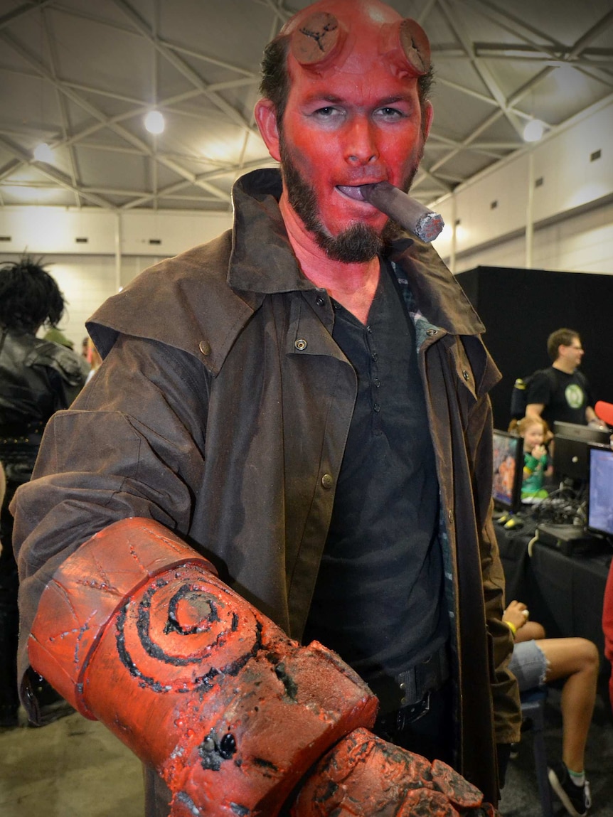 Hell Boy comes to life at Oz Comic-Con