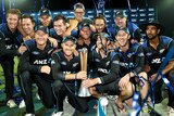 Black Caps celebrate series win over Australia