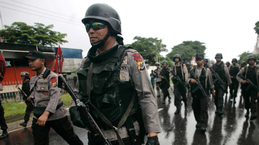 Indonesia police Papua Province