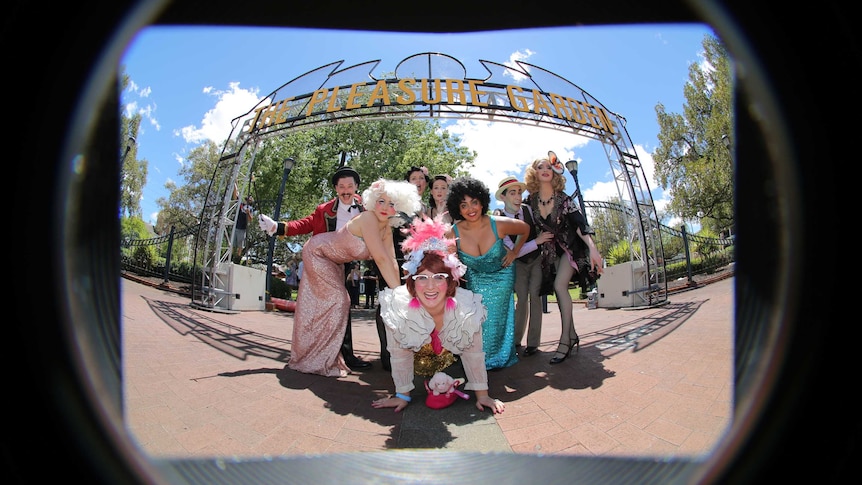 Performers from the 2015 Perth Fringe Festival