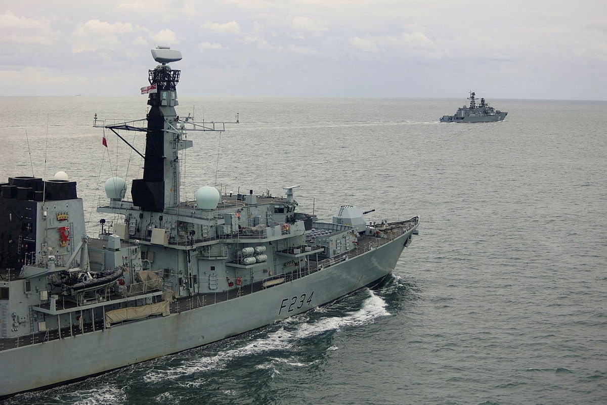 Russian Frigate Notifies UK Navy Before Live-Fire Exercise 40 Miles South of Plymouth