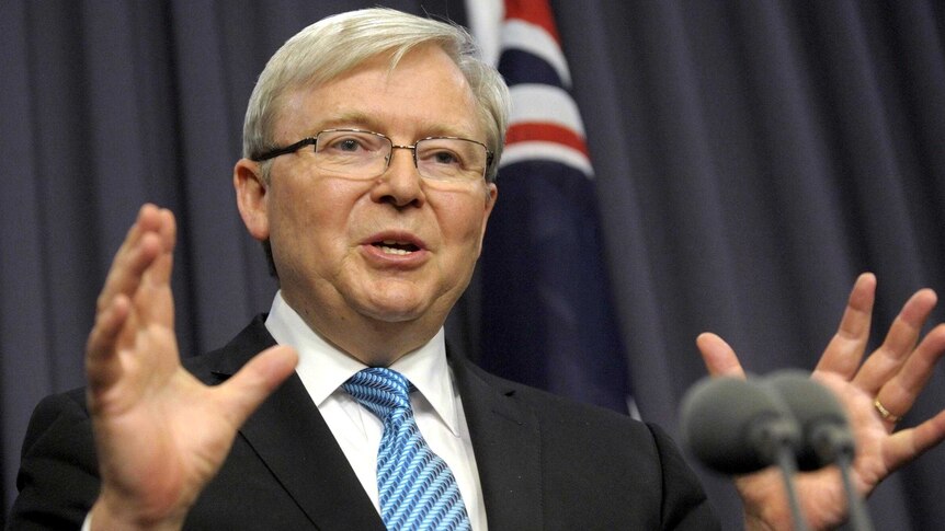 Kevin Rudd deserves big points for even trying to reform the ALP (AAP)