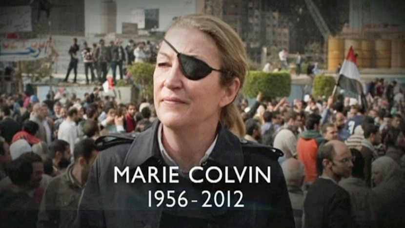 Marie Colvin 23.2.12
