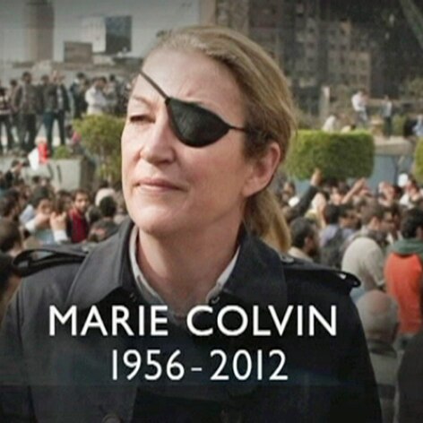 Marie Colvin 23.2.12