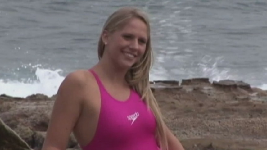 Open water swimmer Chloe McCardel