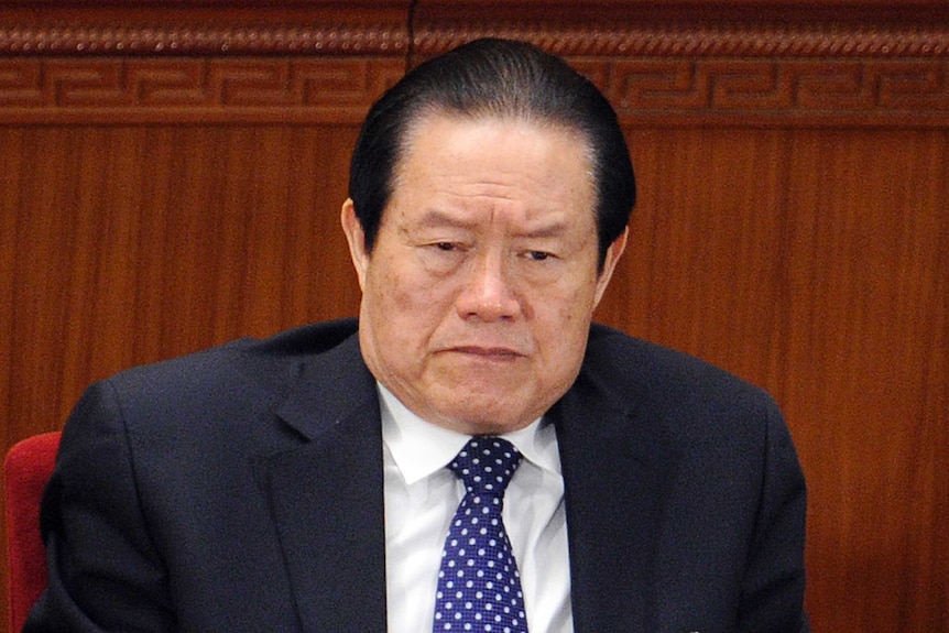 Zhou Yongkang from China's ruling Communist Party who is now the centre of a corruption scandal