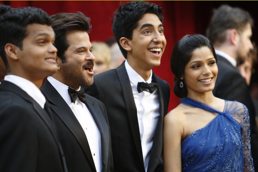 Slumdog Millionaire actors arrive at Oscars