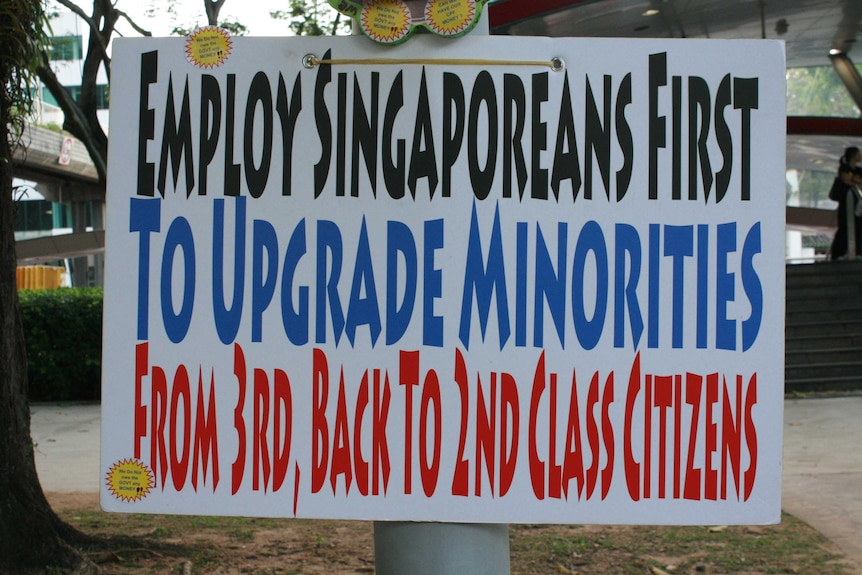 Singaporeans want jobs