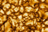 Cells on the sun burn in a golden colour.