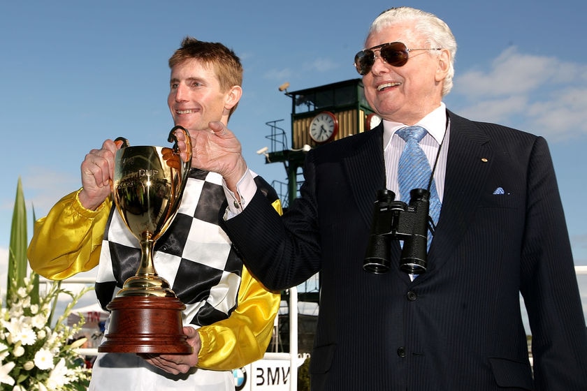 Rawiller and Cummings with Caulfield Cup