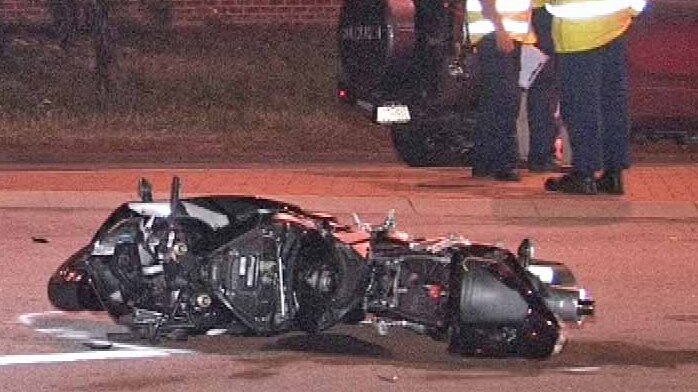 The rider died after the crash