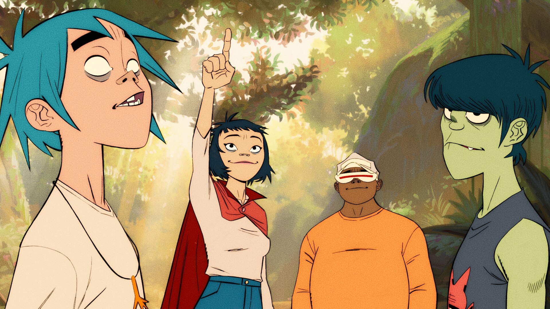 Feature Video: Gorillaz - The Mountain, The Moon Cave and The Sad God ...