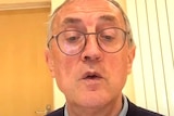 A still from a YouTube video showing English PR consultant Peter Prowse.