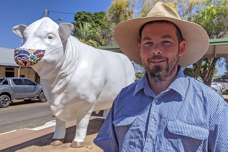 Outback Queensland historian Aaron Skinn says the town of Aramac embraces its links with Harry Readford