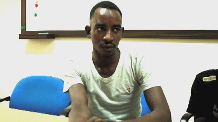 Sudanese asylum seeker Mustafa Ibrahim.