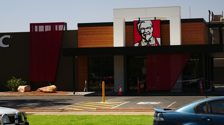 The Alice Springs KFC restaurant