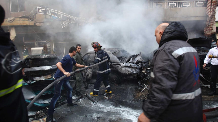 Suicide bomber hits Hezbollah stronghold in Beirut, Lebanon