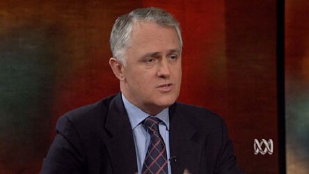 Malcolm Turnbull says the Government should cut the top tax rate. (File photo)