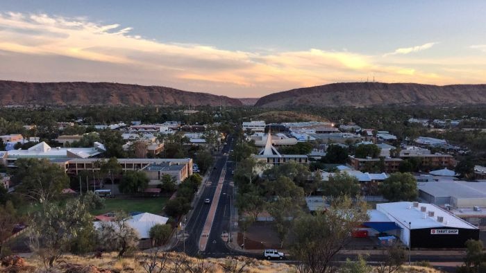 View of Alice Springs from Anzac Hill