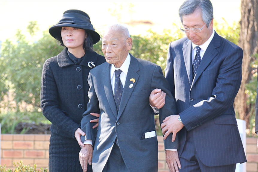 Japanese POW Teruo Mirakami at Cowra breakout commemoration