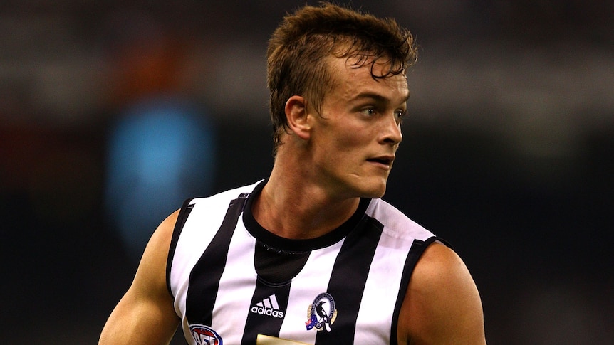 McCarthy was drafted by Collingwood in 2007 and played 18 games in the black and white.