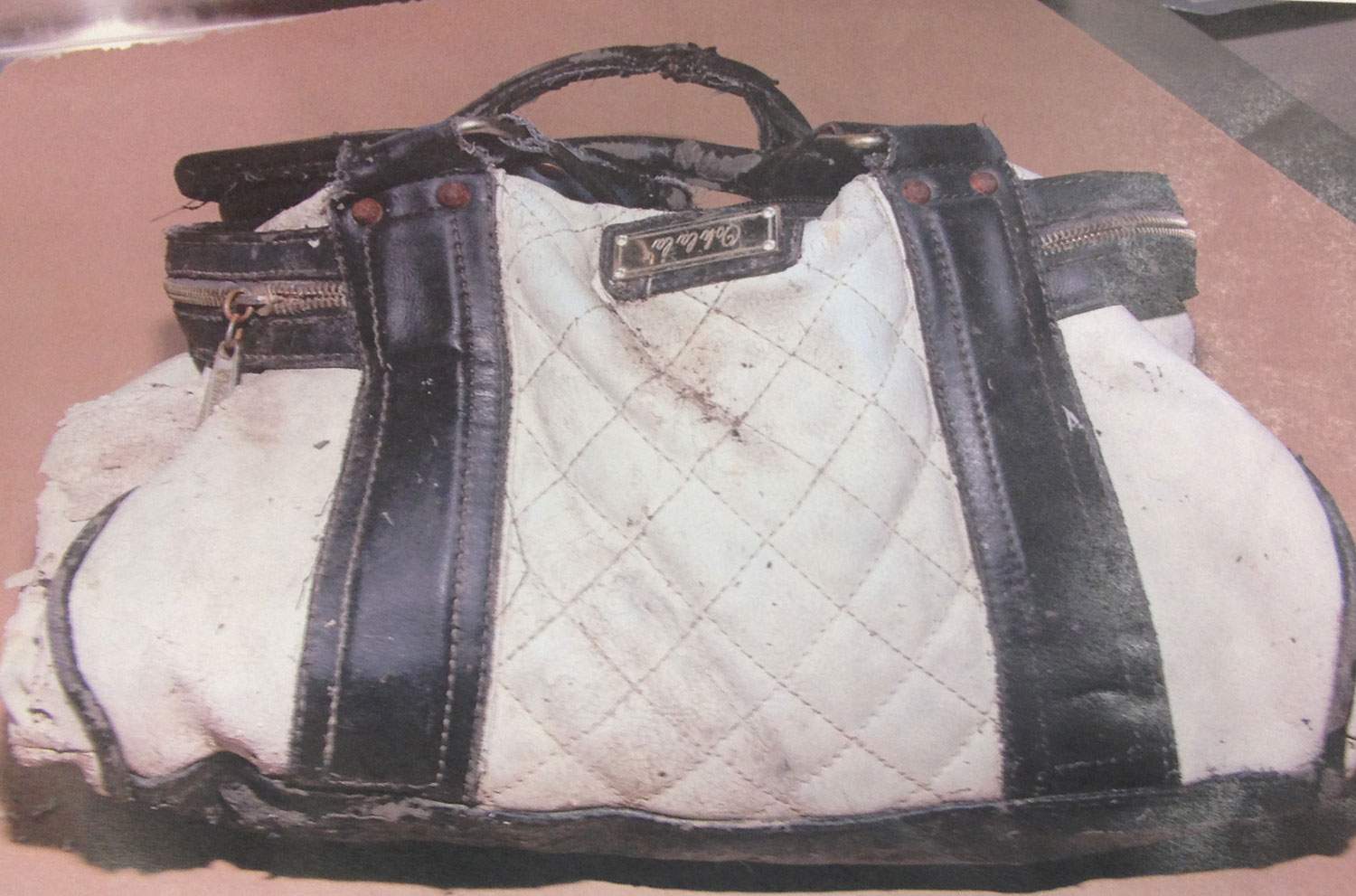 Handbag of missing person Chantal Barnett, who disappeared in March 2013 near Rockhampton in central Qld