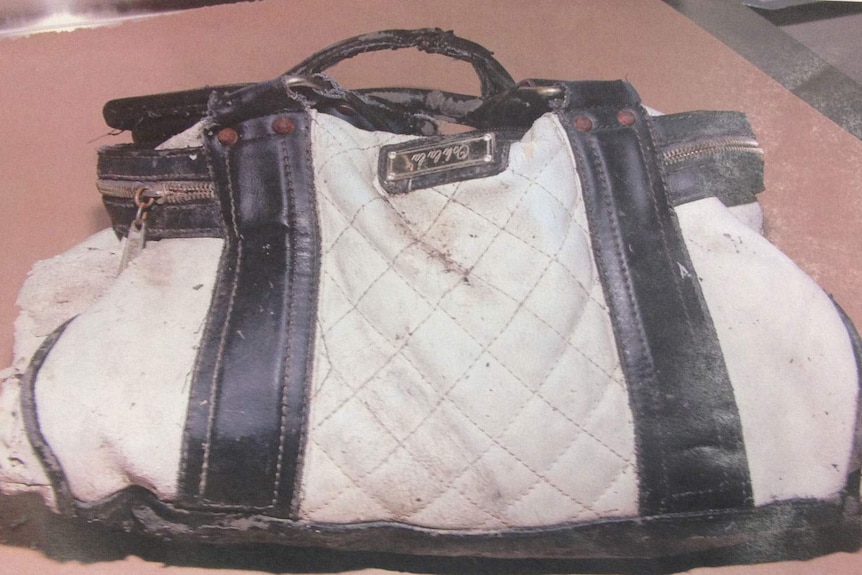Handbag of missing person Chantal Barnett, who disappeared in March 2013 near Rockhampton in central Qld