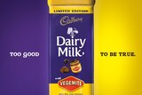 Cadbury Dairy Milk Vegemite chocolate