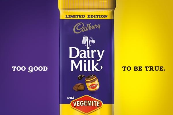 Cadbury Dairy Milk Vegemite chocolate