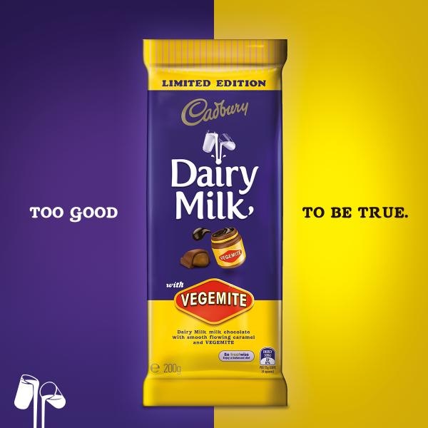 Cadbury Dairy Milk Vegemite chocolate