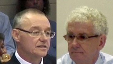 Lawyer John Lawrence and former police detective Roger Newman