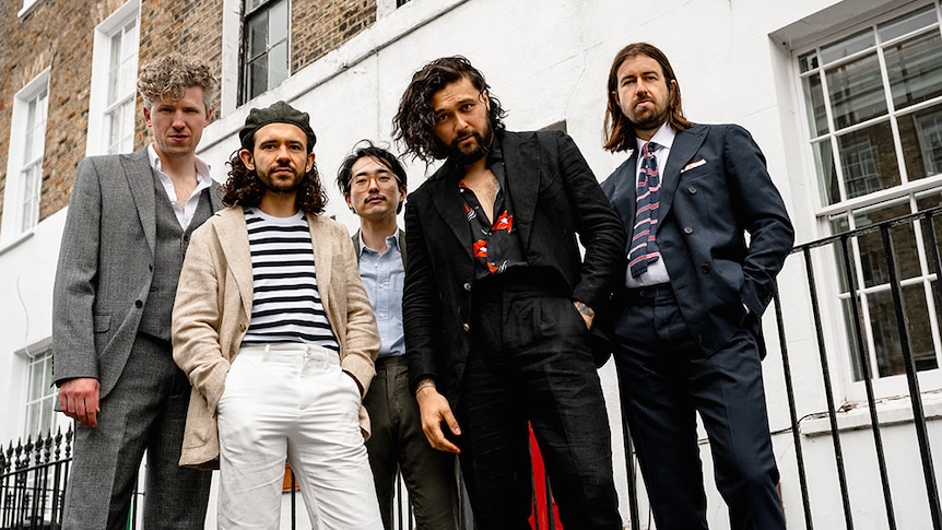 A 2021 press shot of Gang of Youths