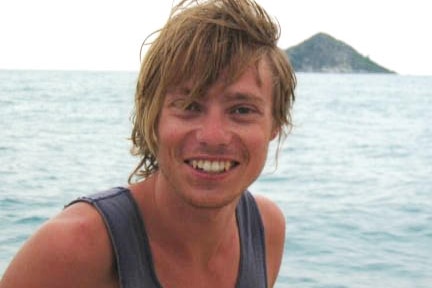 Broome murder victim Josh Warneke in Thailand 9 July 2014