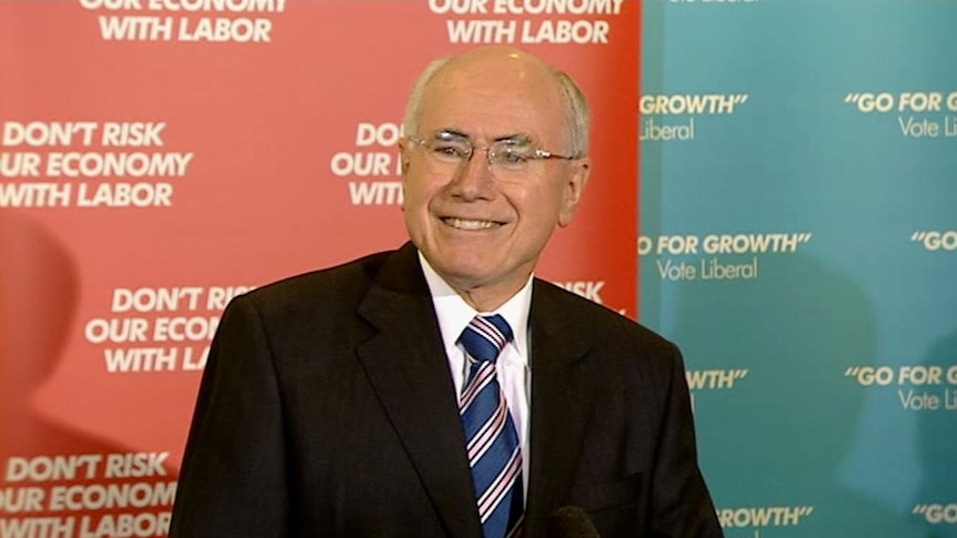 John Howard says there is no such thing as a changeless change of government. (File photo)