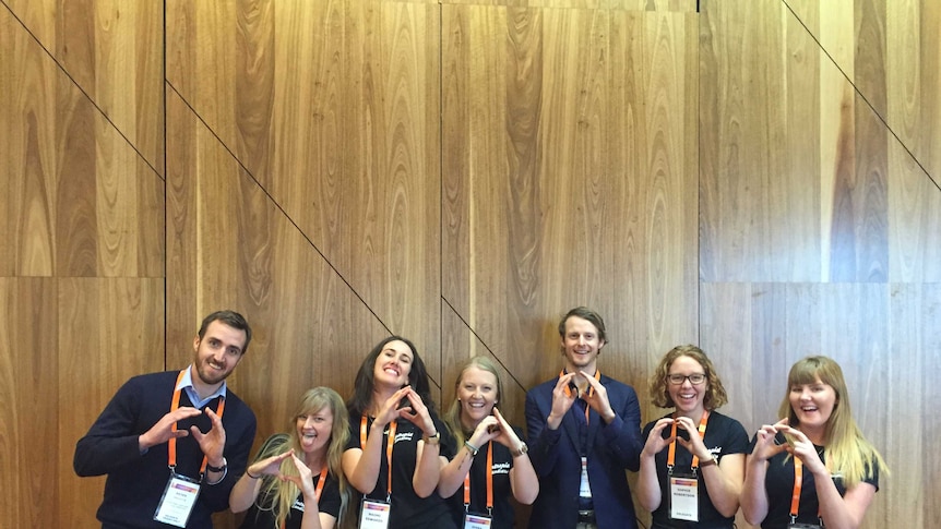 Intrepid Landcarers at a conference in Melbourne