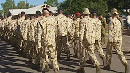 Alleged theft ... Minister says Federal Govt has dropped the ball on ADF security. (File photo)