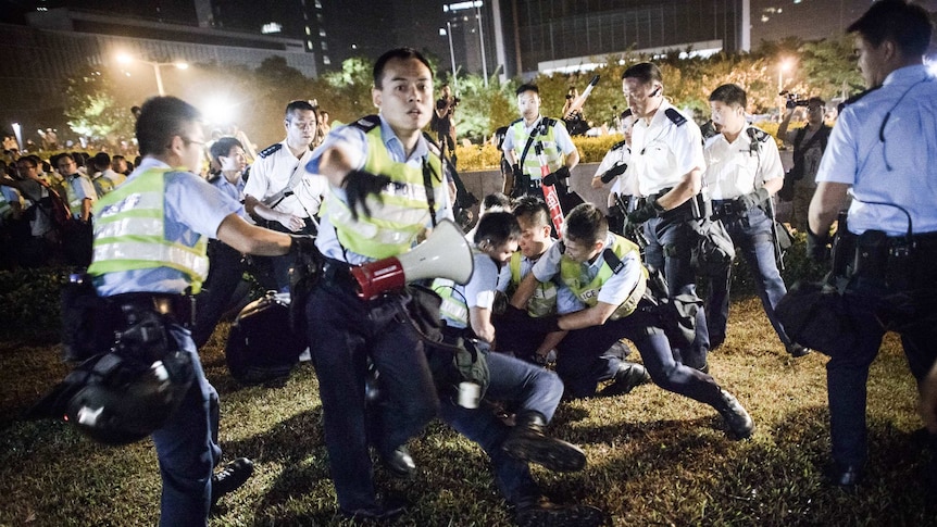 Honk Kong police