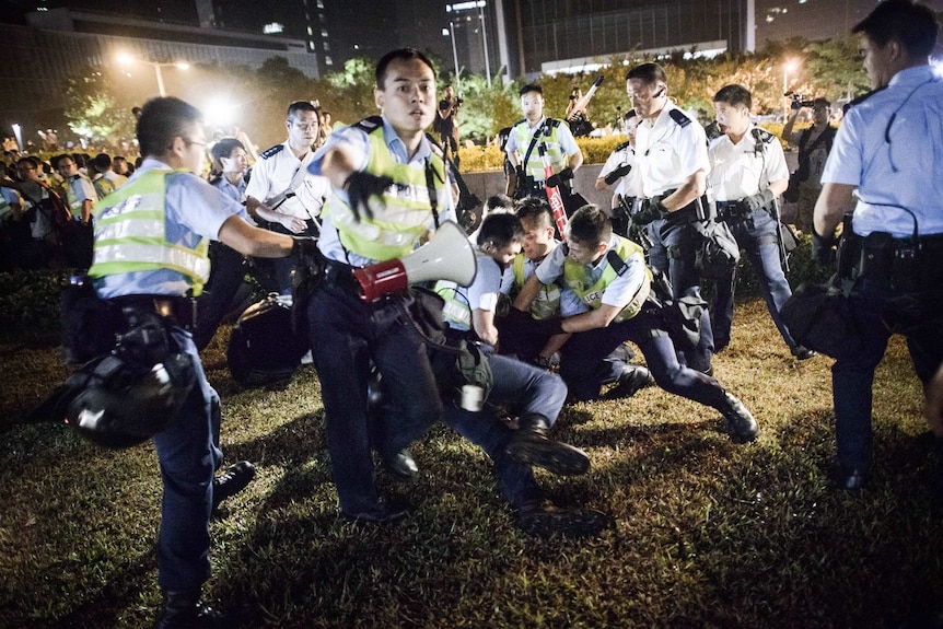 Honk Kong police