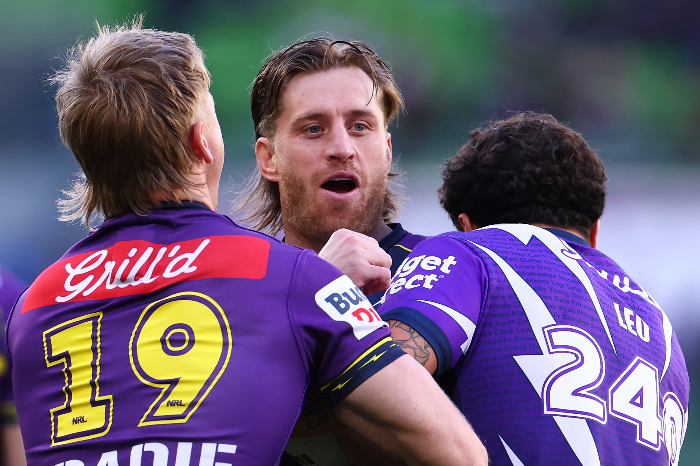 Live: Storm hit back against Raiders in Munster’s Melbourne milestone 