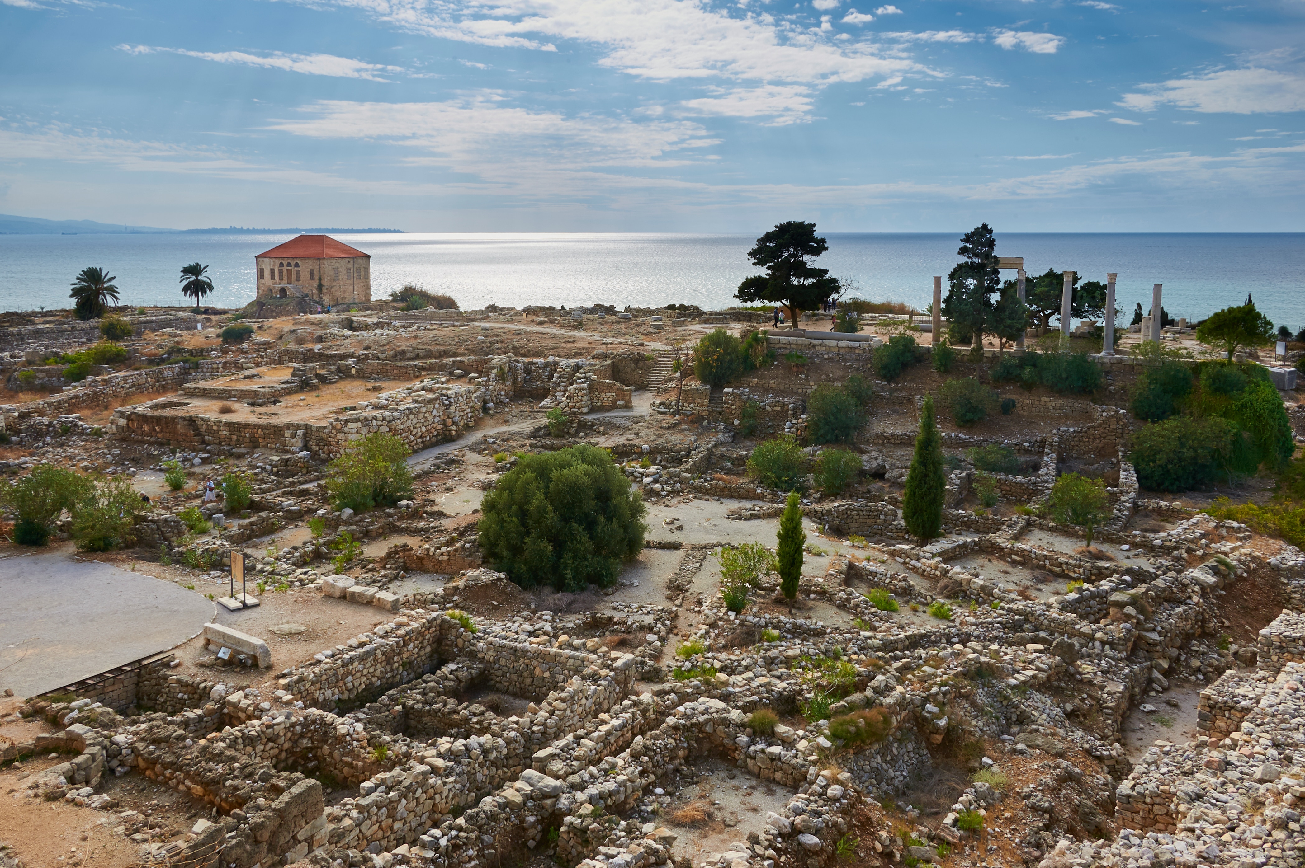 The Byblos archaeology site, which is considered one of the oldest continuously inhabited cities in the world.