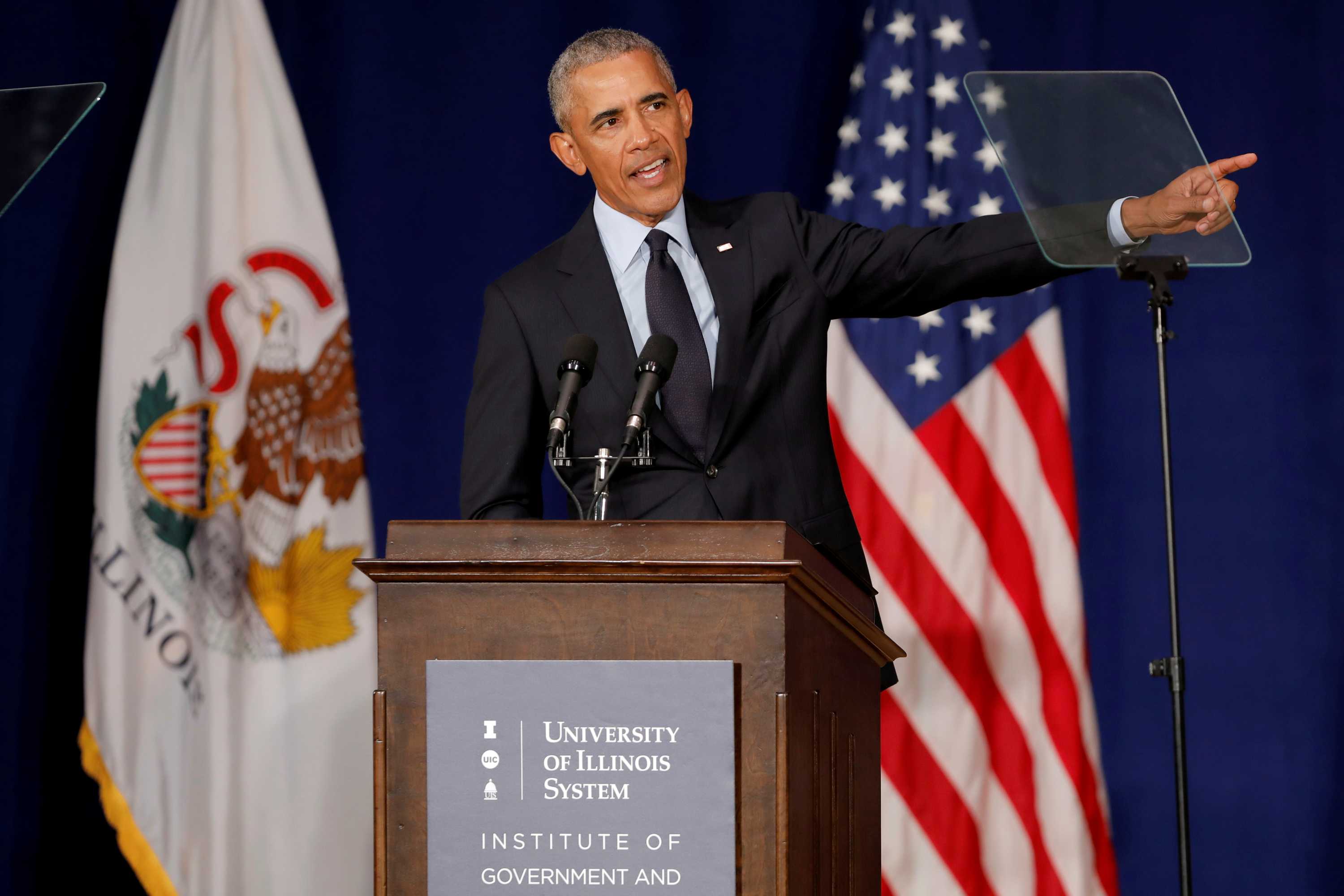 Barack Obama comes out swinging against Donald Trump - ABC listen