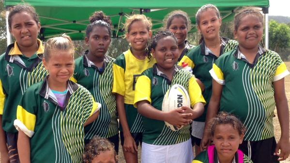 All-girls rugby league team tackles Obe Geia carnival on Palm Island in ...